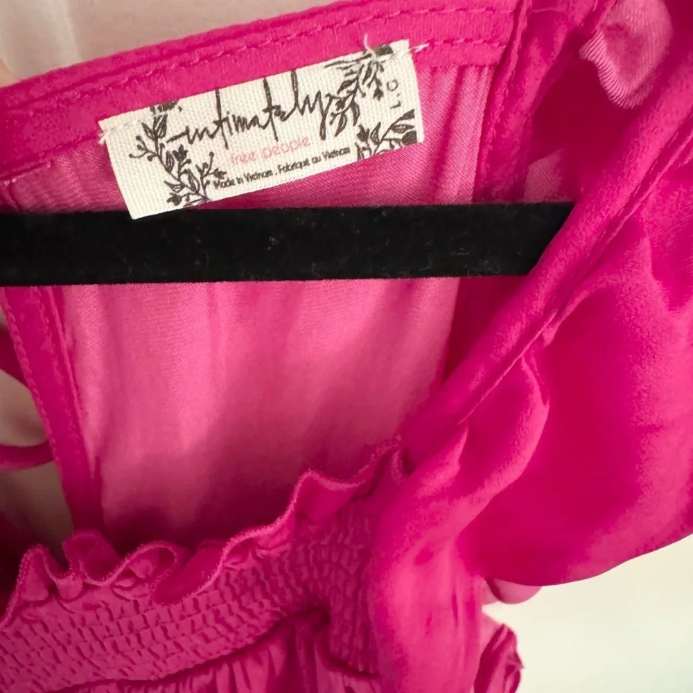 Free People Intimately Want Your Love Slip Dress in Deep Orchid